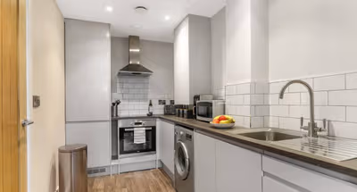 Equipped Kitchen at Apt 5 Eastgate House