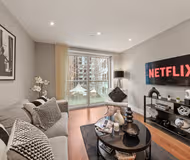 Luxury 1 bed in Canary Wharf with 24 hour concierge
