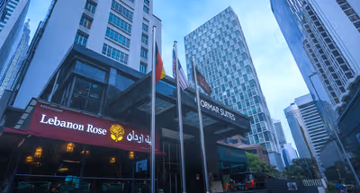 Entrance of KLCC apartment