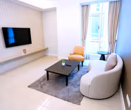 Living area - 1 bed apartment