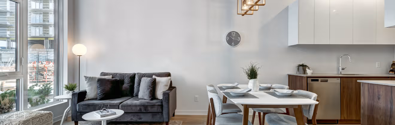 Living area in furnished apartments in new york