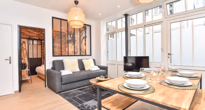 Rue Marguerite de Rochechouart Serviced Apartment