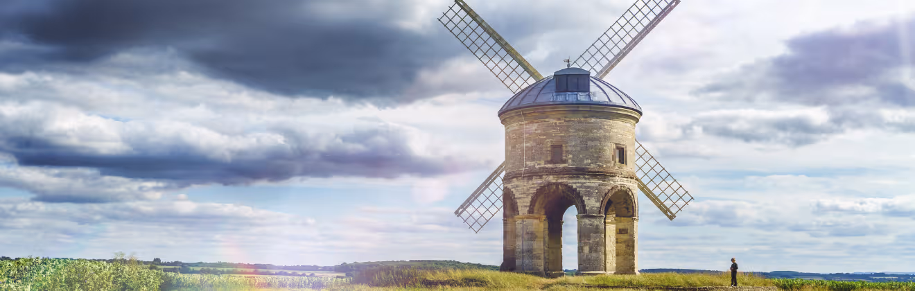 Chesterton Windmill in Leamington SPA, Warwickshire in UK