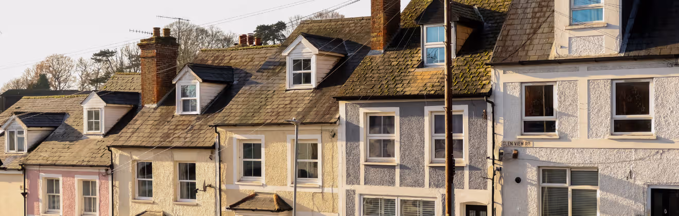 Hemel Hempstead homes with classic residential architecture and distinctive dormer windows, reflecting traditional English suburban living.