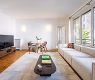 Elegant & Spacious 3-Bedroom Residence near Parc Monceau with Modern Comforts & Abundant Natural Light