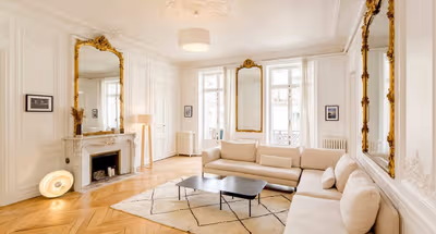 Elegant 220m² Family Residence in the Heart of the Grands Boulevards  with Expansive Living & Refined Interiors