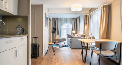 Rue de l'Hôpital Militaire Serviced Apartments