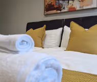 Double bed bedroom at Executive luxury Braintree home