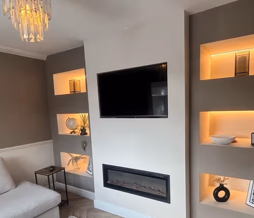 Modern 2BR Home - Contractors & Family - Parking