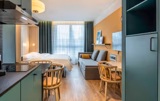 Zufahrt Serviced Apartment