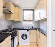Stoke Newington Olive Velvet Three-Bed
