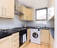 Stoke Newington Olive Velvet Three-Bed