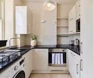 Olive Velvet & Marble in South Kensington