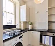 Olive Velvet & Marble in South Kensington