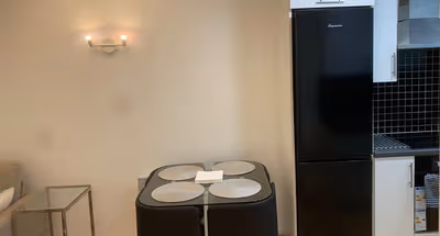 Living area at Comfy entire 1 bed flat