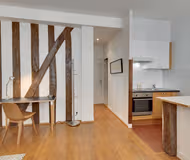 Sauveur 201 | Serviced 1-Bedroom for Work
