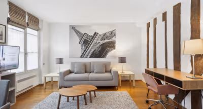 Sauveur 301 | Serviced 1-Bedroom for Work