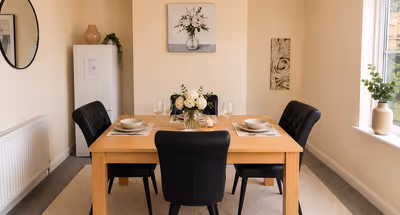 Dining area at Spacious 3 Bedroom House