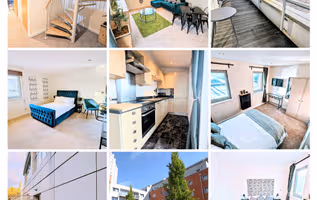 Luxury Central Penthouse: 2 Bed, secure parking