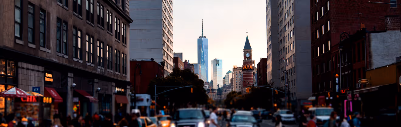 view of new york street