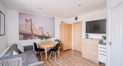 Living area - 2 bed apartment