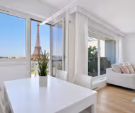 Refined Parisian Retreat with Picture-Perfect Views of the Eiffel Tower