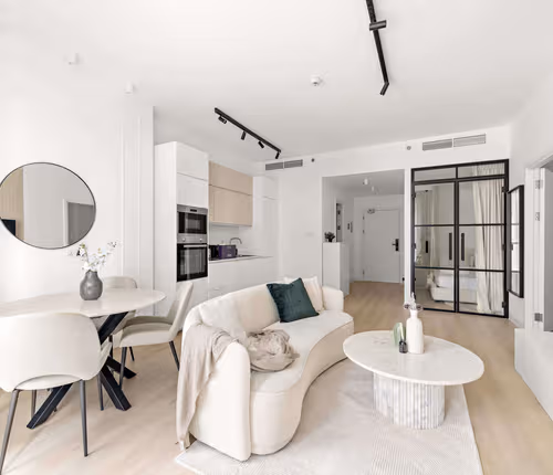 Elegant Two Bedroom with City Views