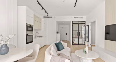 Elegant Two Bedroom with City Views