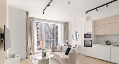 Elegant Two Bedroom with City Views