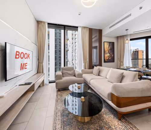 Contemporary 2BR Retreat with Spacious Balcony