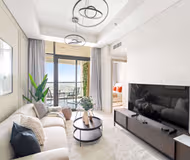 Panoramic Skyline 2BR with Private Balcony