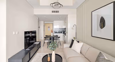 Panoramic Skyline 2BR with Private Balcony