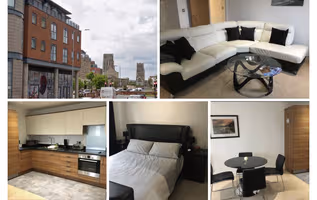 1 bed, Waterfront Quarter with parking