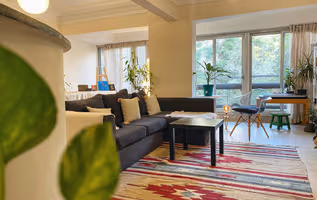 Sunlit 2BR Garden Residence