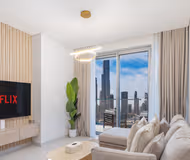 The  Luxurious Burj Khalifa View Aparment