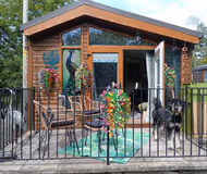 Peacock Lodge Quirky & Tranquil Home from Home