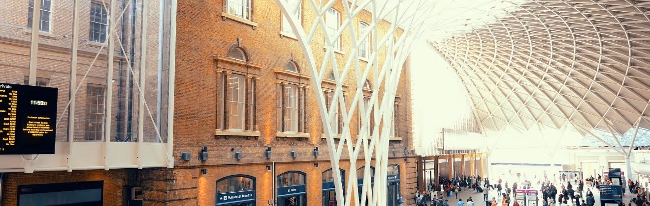 King’s Cross Station interior, London