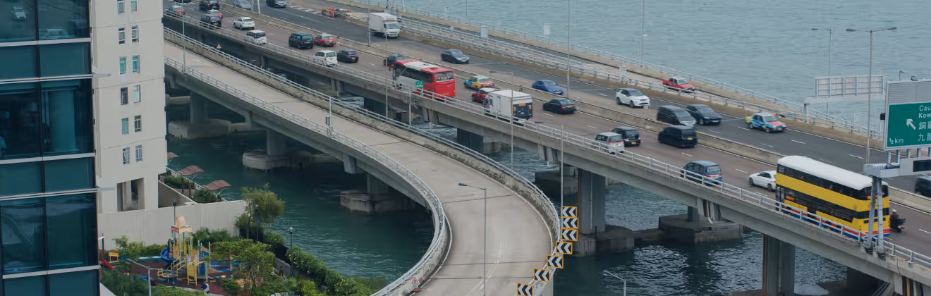 North Point waterfront roads in Hong Kong