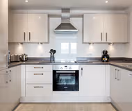 Fully equipped kitchen at Central Gate