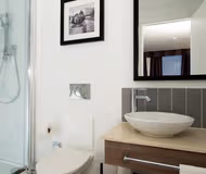 Luxury bathroom at Martineau Place Birmingham