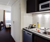 Fully equipped kitchen at Orléans