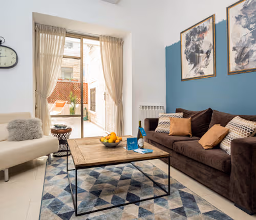 Living room at Avishai