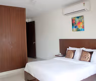 Comfy living area at Medicity-Gurgaon Apartments