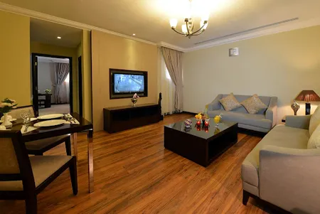 living space at Imam Mohammad Bin Saud Road Apartment