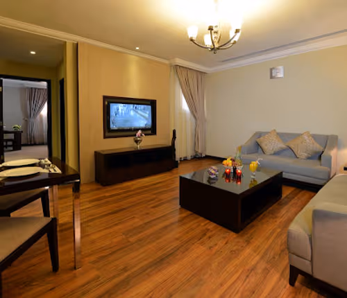 living space at Imam Mohammad Bin Saud Road Apartment