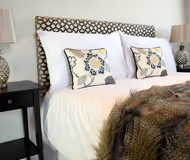 Cosy bed at Geneva Apartments