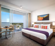 Stunning living area in Quest Mackay on Gordon