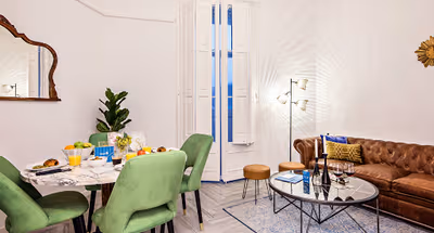 Living room at Urgell