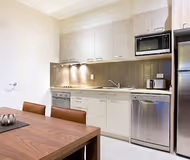 Simplistic living area in Quest Whyalla