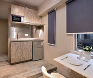 Dining space at Sheung Wan apartment